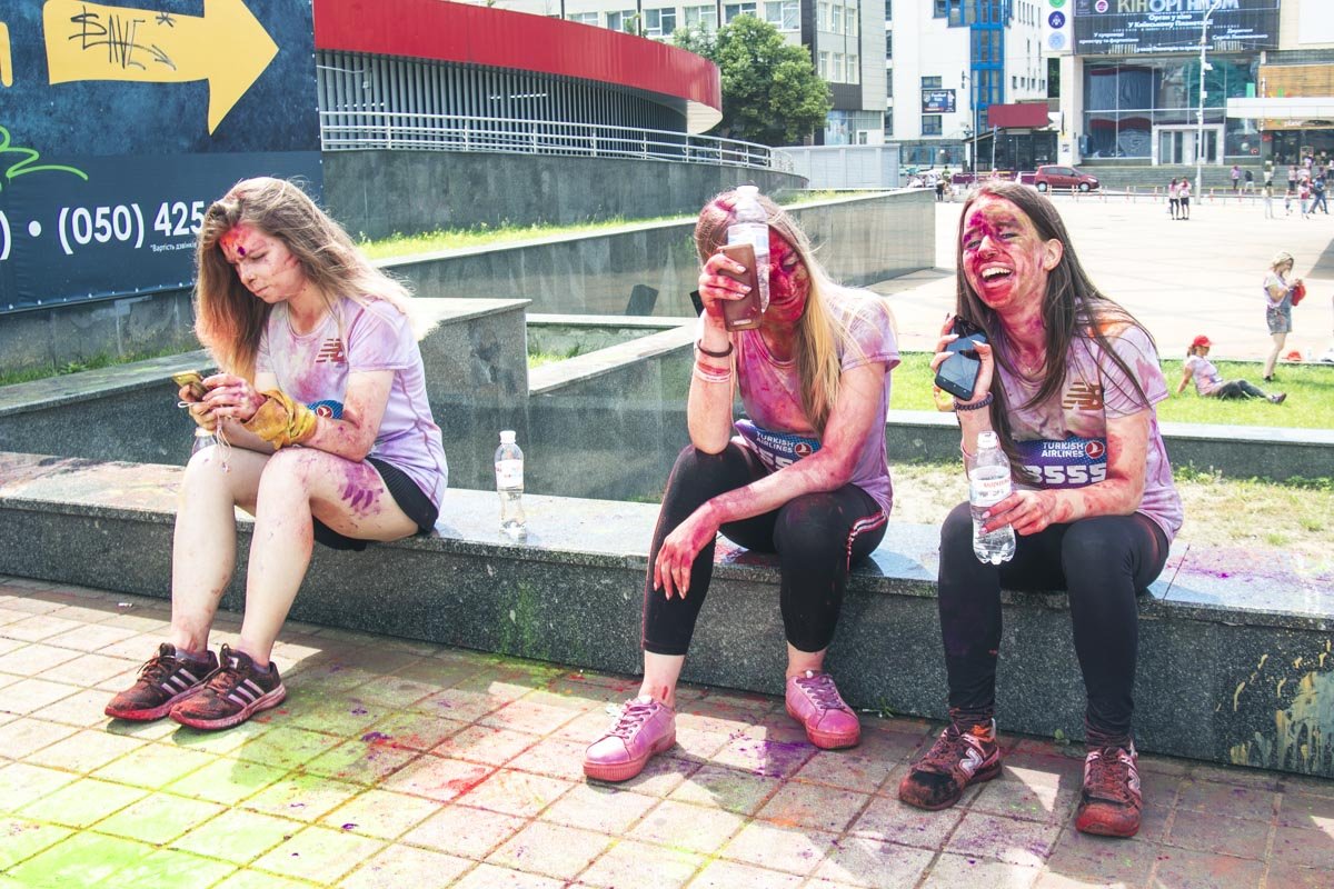 Отдых после здорового и спортивного утра