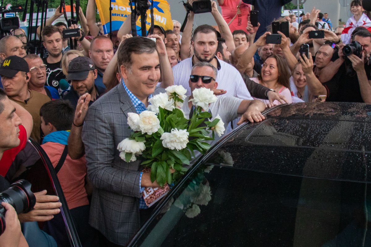 В среду, 29 мая, спустя почти год Михаил Саакашвили вернулся в Украину В среду, 29 мая, спустя почти год Михаил Саакашвили вернулся в Украину