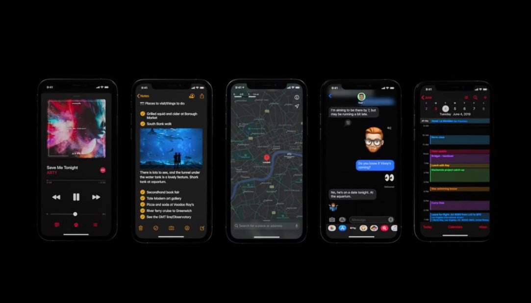 Новая темная тема от Apple смотрится очень круто, но важна новая iOS не только этим