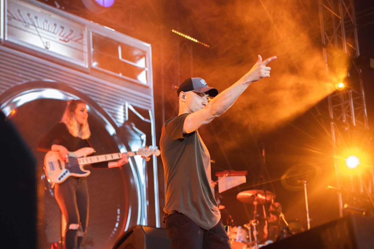 Лидер группы "Бумбокс" Андрей Хлывнюк