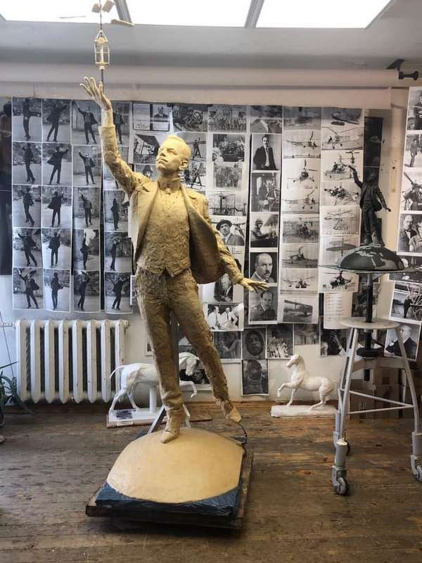 Монумент Сикорскому будет выглядеть примерно вот так