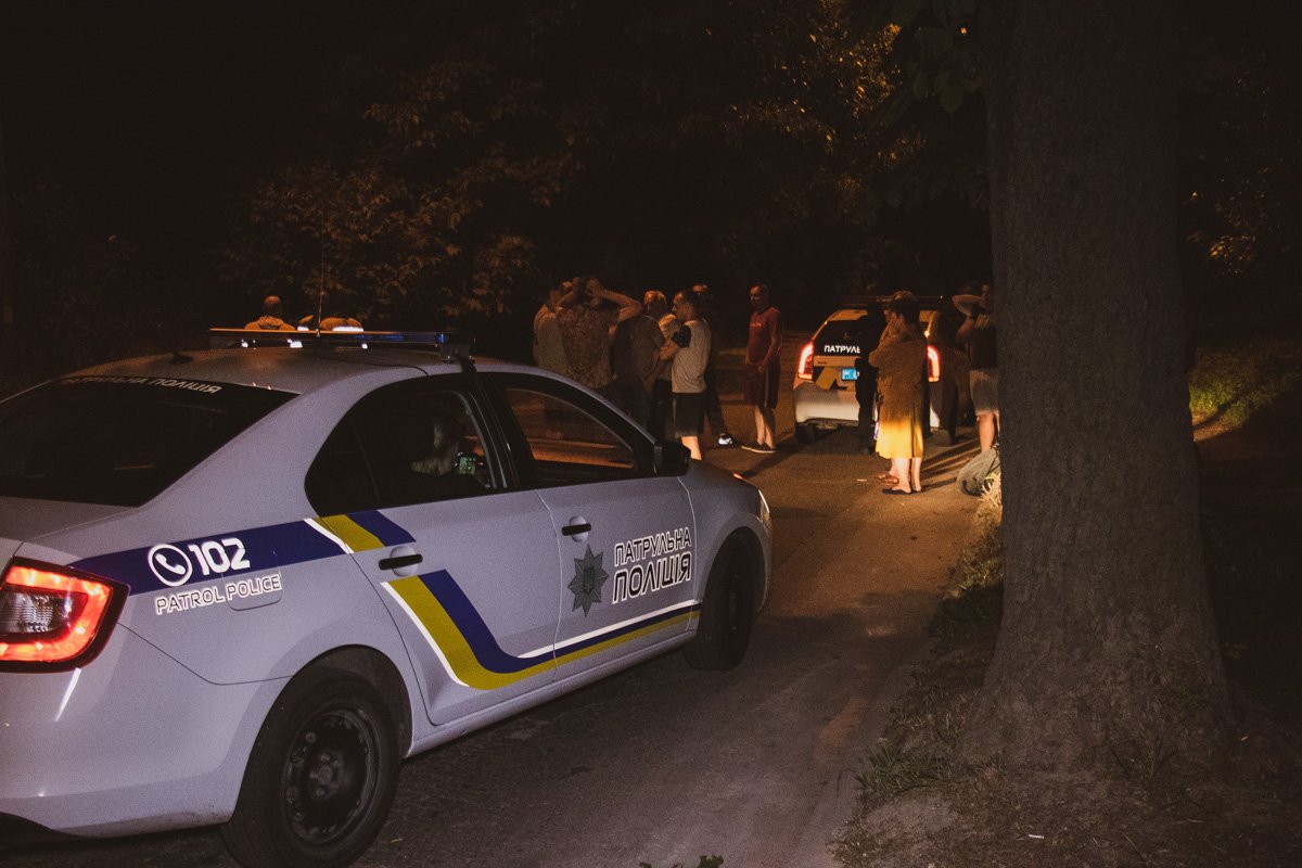 Ночью 9 июня в Киеве на улице Лысогорская произошло ДТП