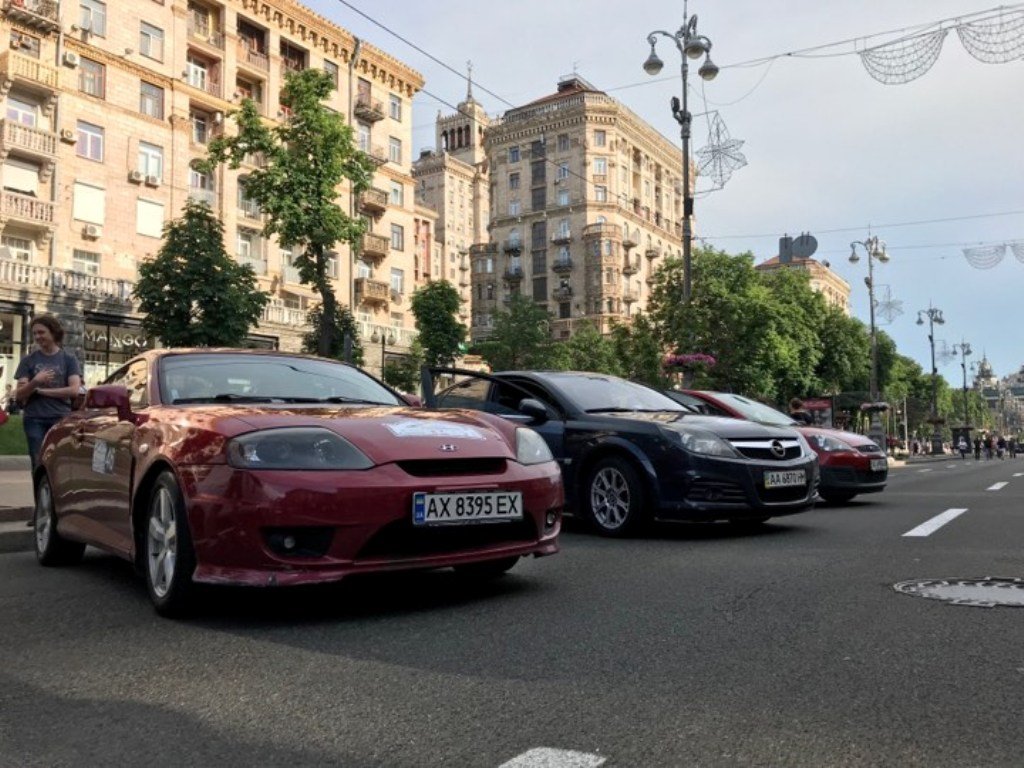 Информатор Киев, вместе со своими коллегами из Авто Информатор, тоже приняли участие в гонках