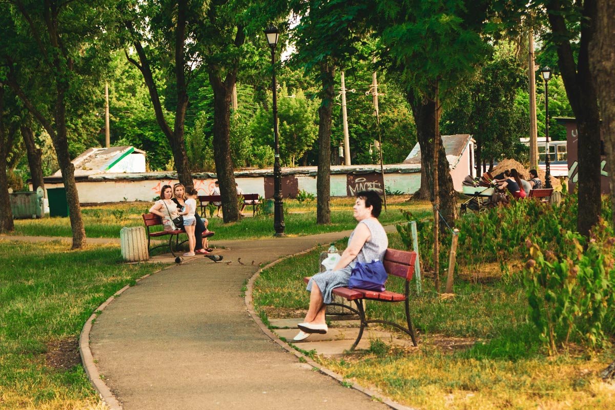 В Киеве продолжают реконструировать парки