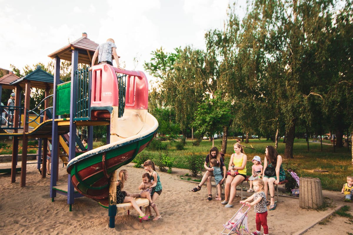 Здесь появятся новые горки и игрушечный замок 