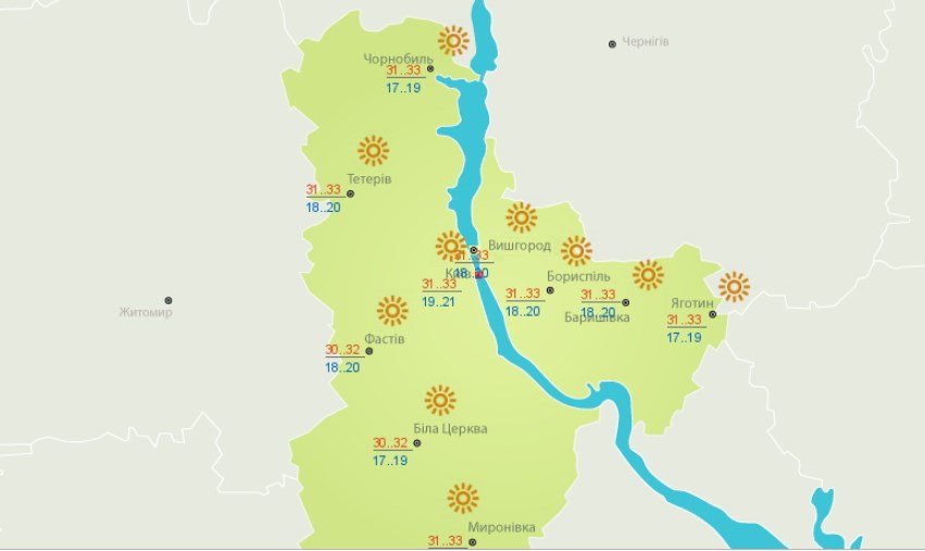 Прогноз погоды на 12 июня Прогноз погоды на 12 июня