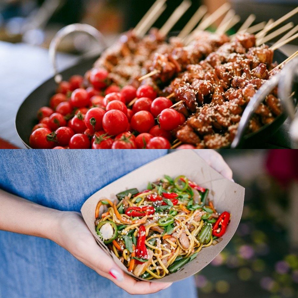 Уличная еда как всегда будет радовать ваши животики и вкусовые рецепторы