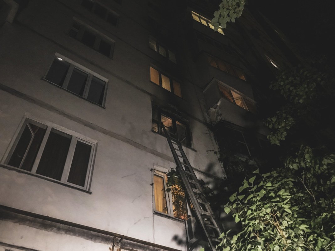 Пожар удалось ликвидировать за 50 минут