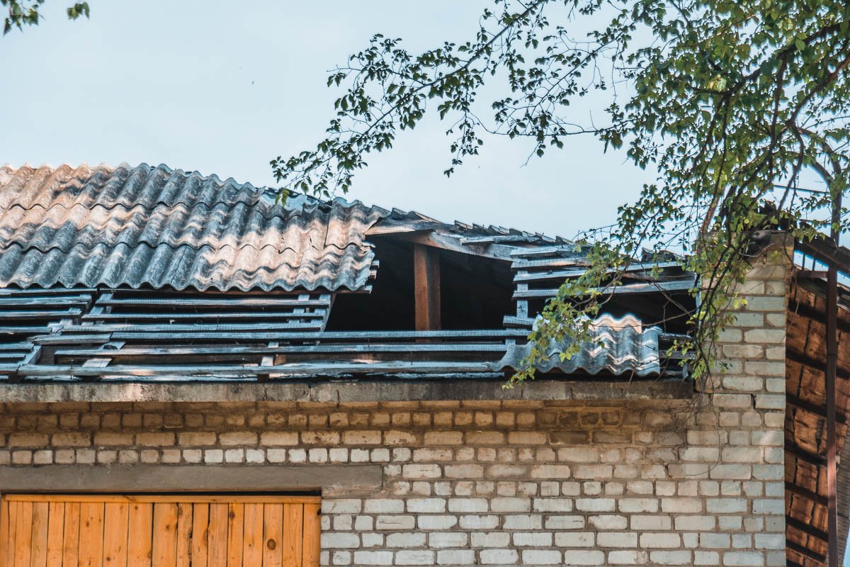 В каком состоянии крыша