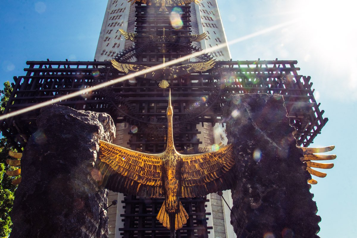 Мемориальный комплекс, план которого разработала варшавская студия дизайна, будет располагаться на склоне в парке Славы