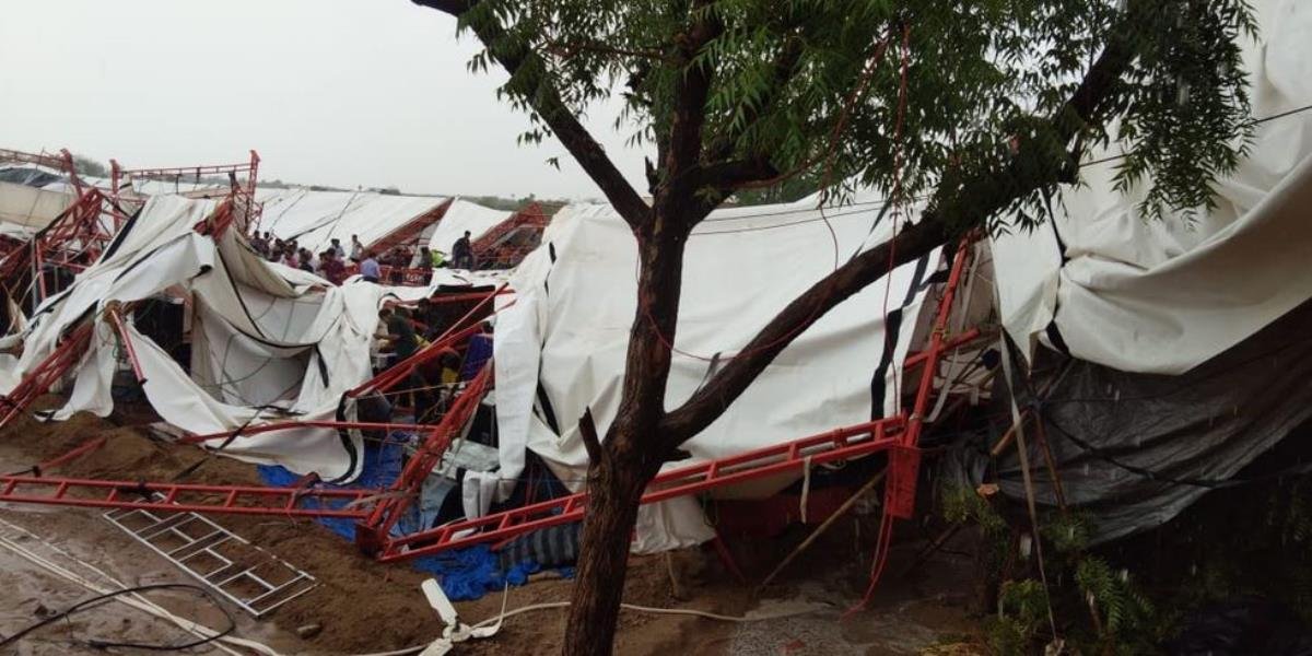 В Индии во время песчаной бури погибли 14 человек В Индии во время песчаной бури погибли 14 человек