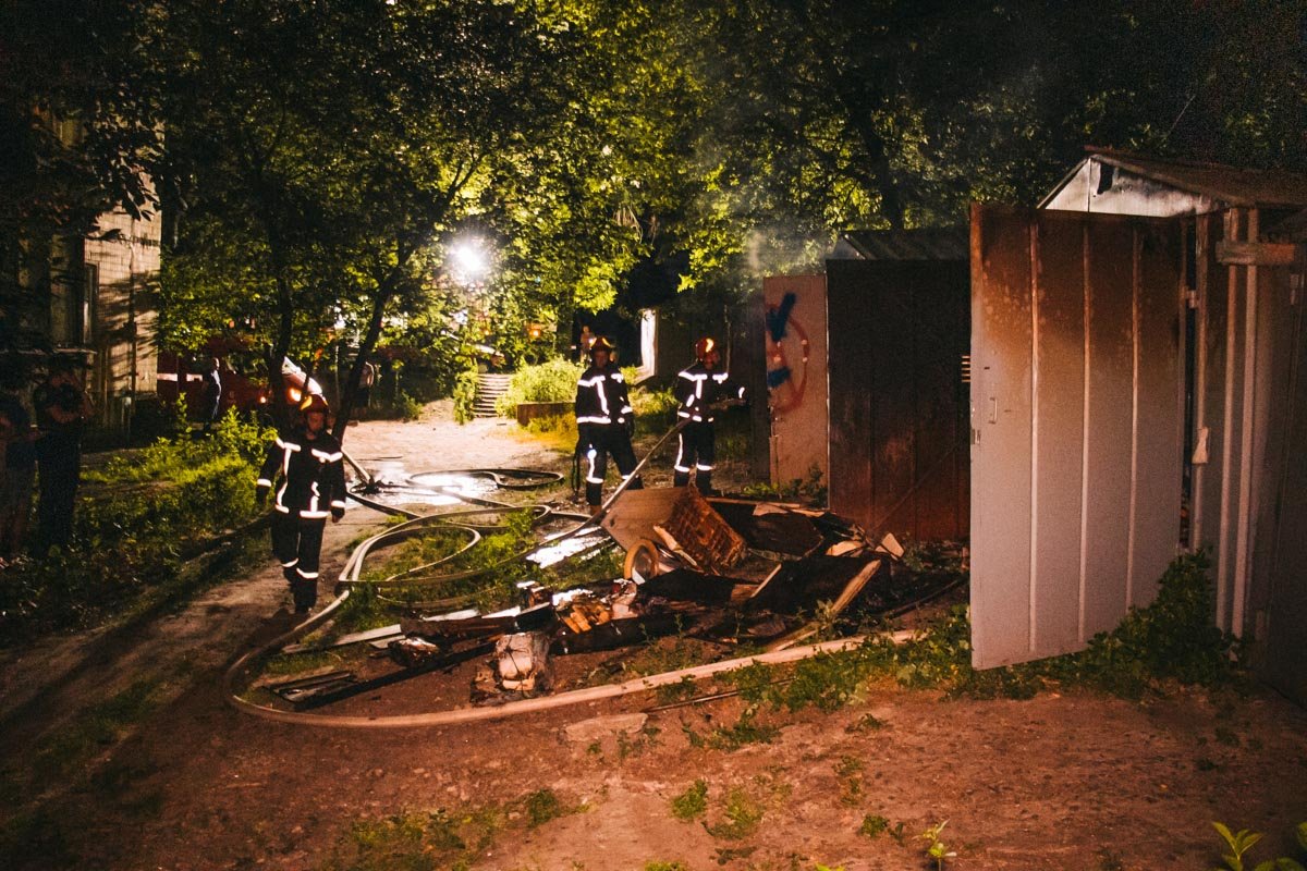 Пожар удалось локализовать и ликвидировать на площади 50 квадратных метров