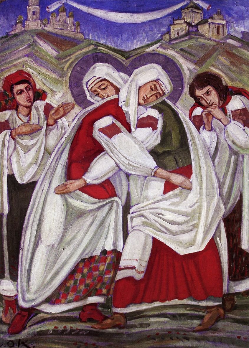 Объединение Украины - картина работы Олены Кульчицкой