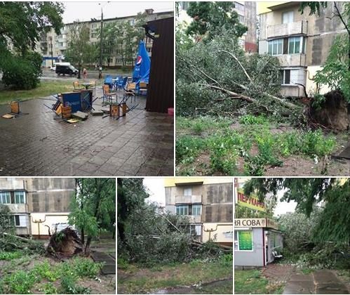 На Киев обрушился шторм: что происходит в столице в условиях непогоды. Хроника 27