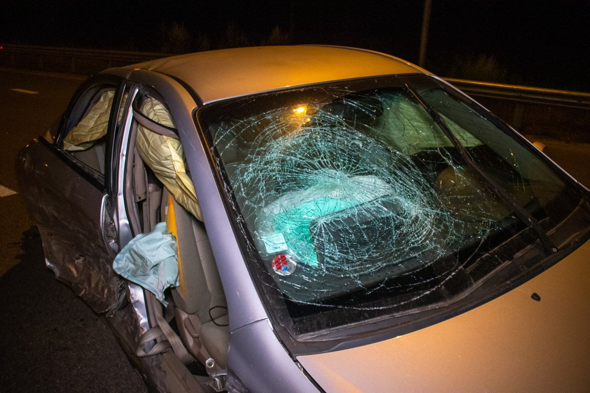 Столкновение случилось в районе села Новые Безрадичи