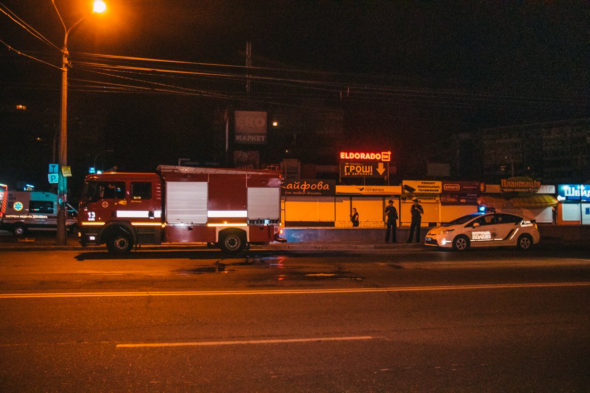 О возгорании сообщили патрульные 