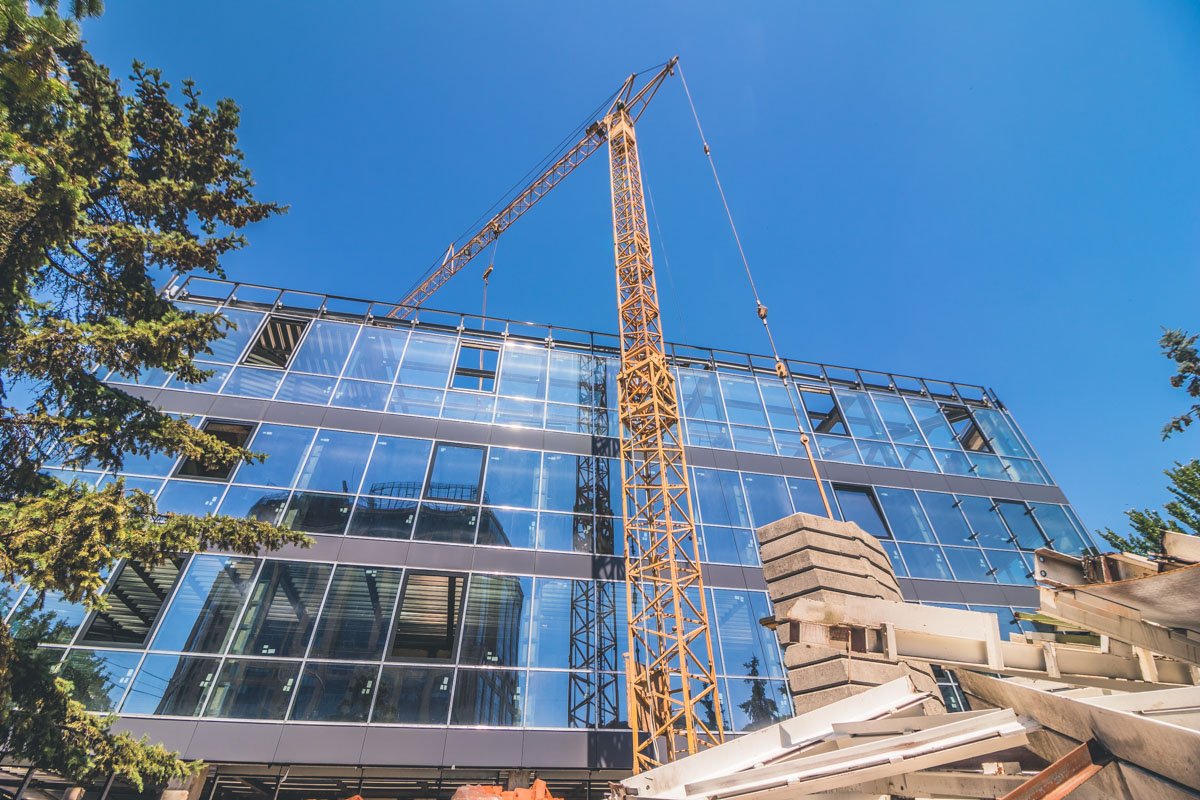 Новый внешний вид здания Новый внешний вид здания