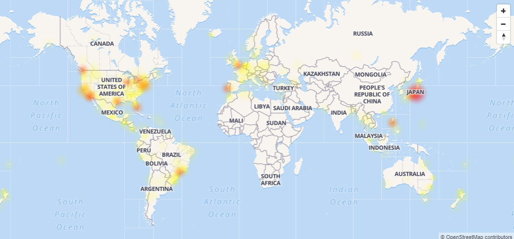 Состояние Facebook нормализовалось, хотя в Японии все еще по прежнему очень плохо Состояние Facebook нормализовалось, хотя в Японии все еще по прежнему очень плохо