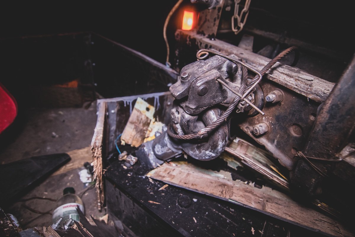 На мосту образовалась пробка