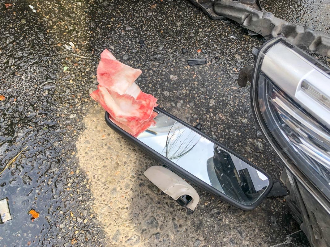 Пострадал один из водителей Пострадал один из водителей