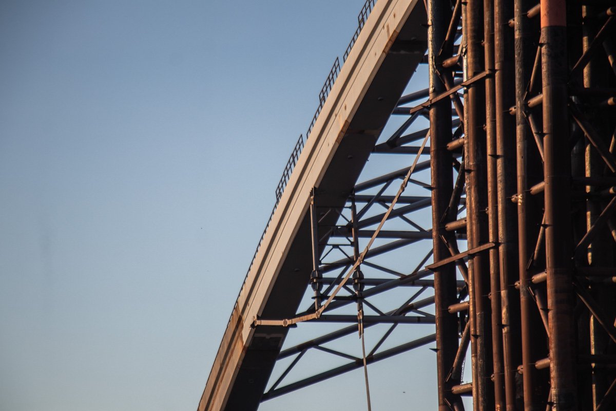 Совсем скоро начнется демонтаж временных опор Совсем скоро начнется демонтаж временных опор