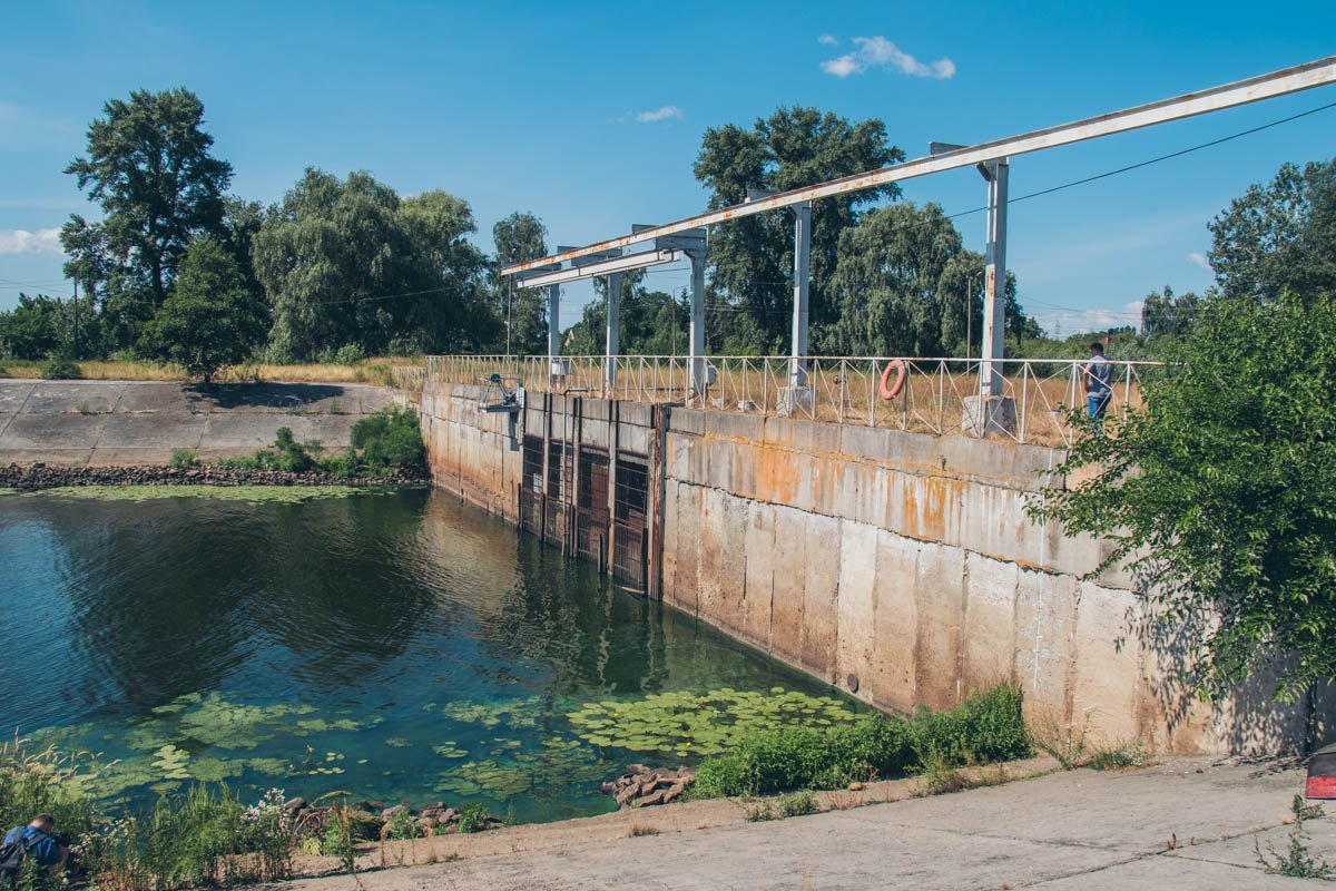 Водозаборный ковш Днепровской станции