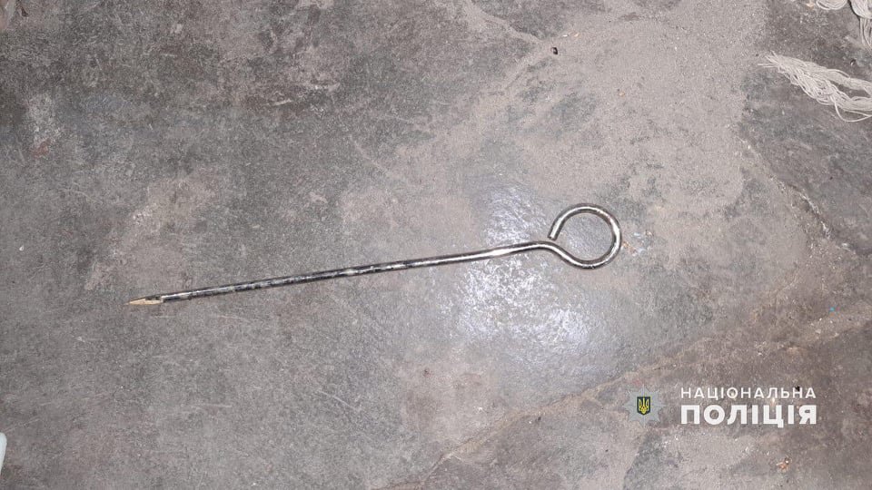 Орудием преступления стала заточка