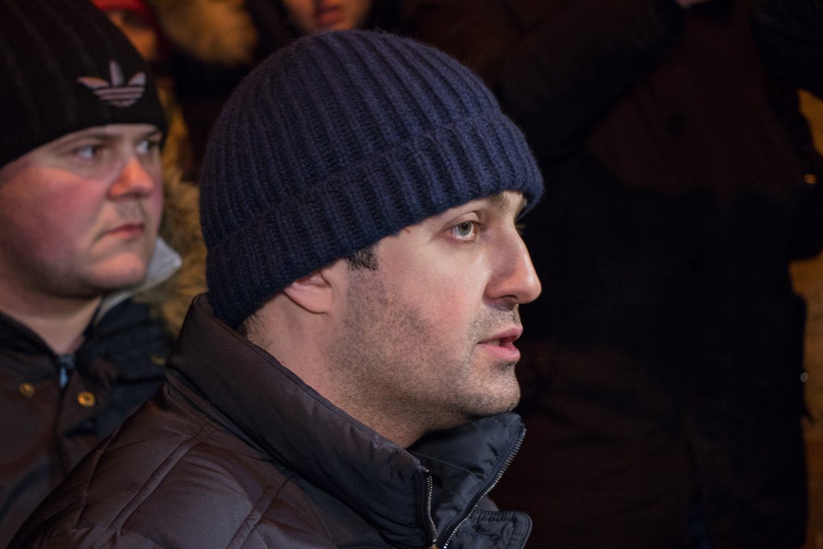 Собираться у здания СБУ призвал Давид Сакварелидзе Собираться у здания СБУ призвал Давид Сакварелидзе