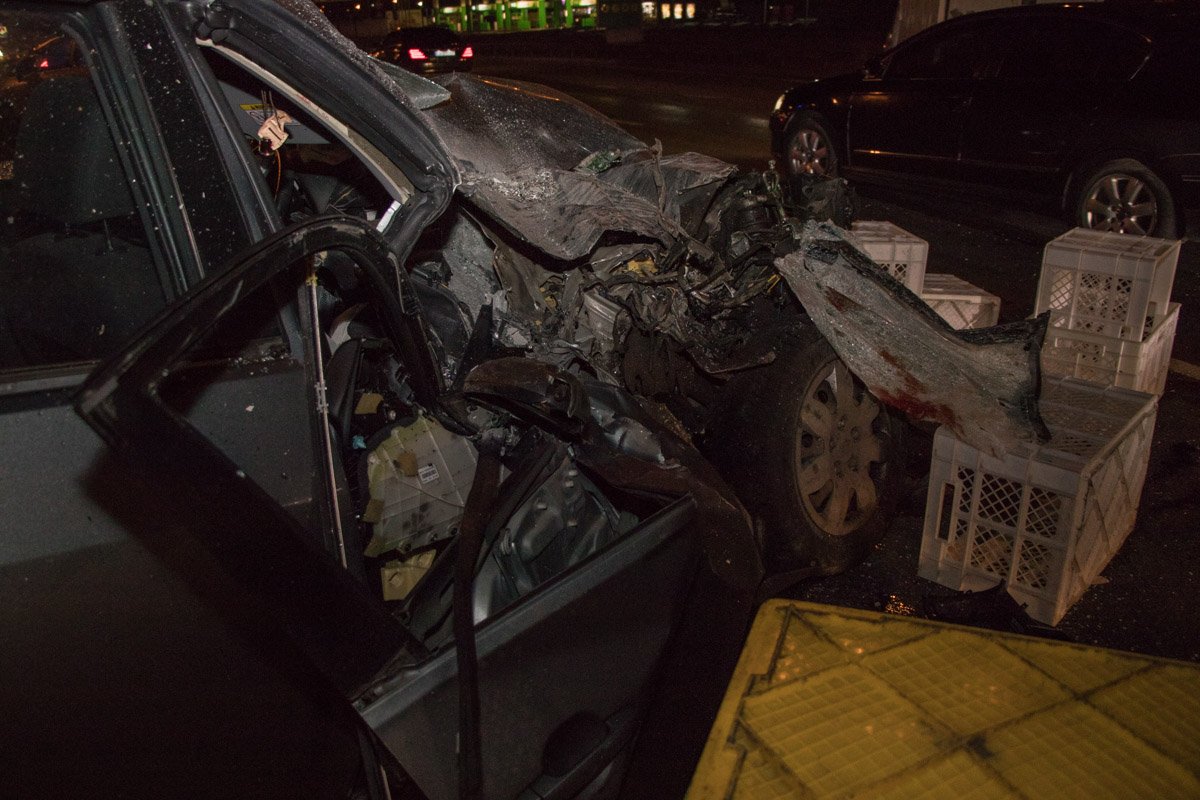 Правая сторона в месиво