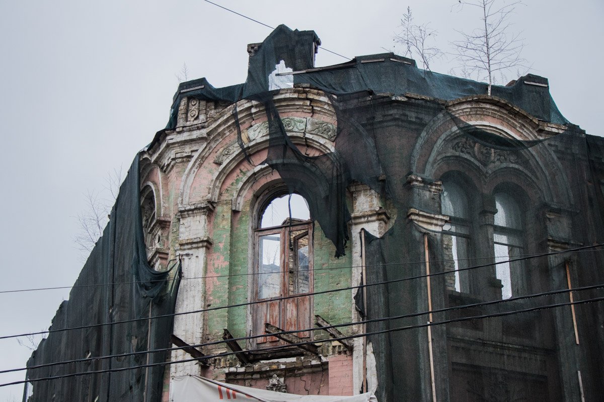 Горевший дом является исторической памяткой