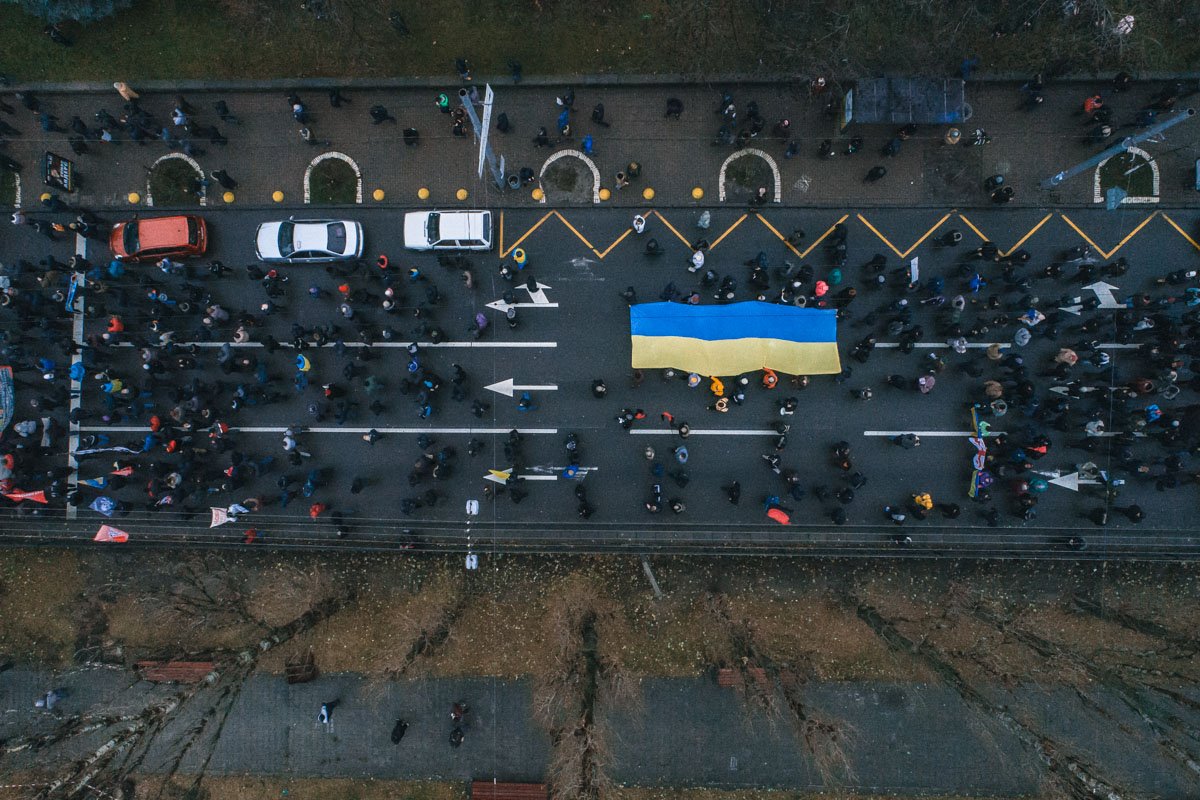 Акция проходила мирно, без провокаций Акция проходила мирно, без провокаций