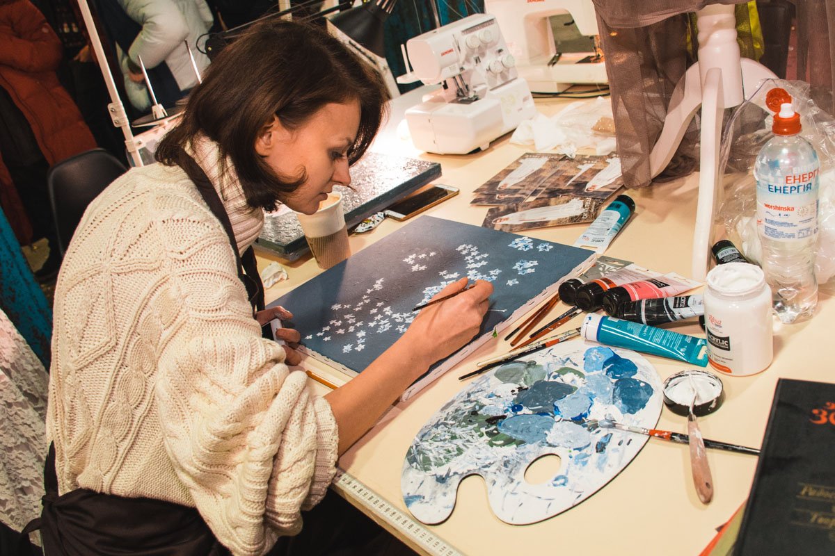 В волшебных мастерских создавались настоящие шедевры