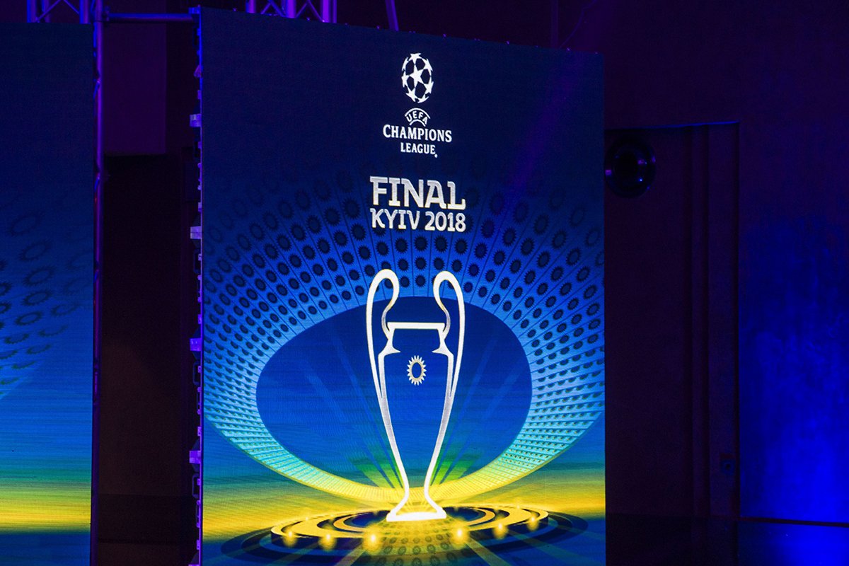 Мужской логотип финала Лиги чемпионов 2018