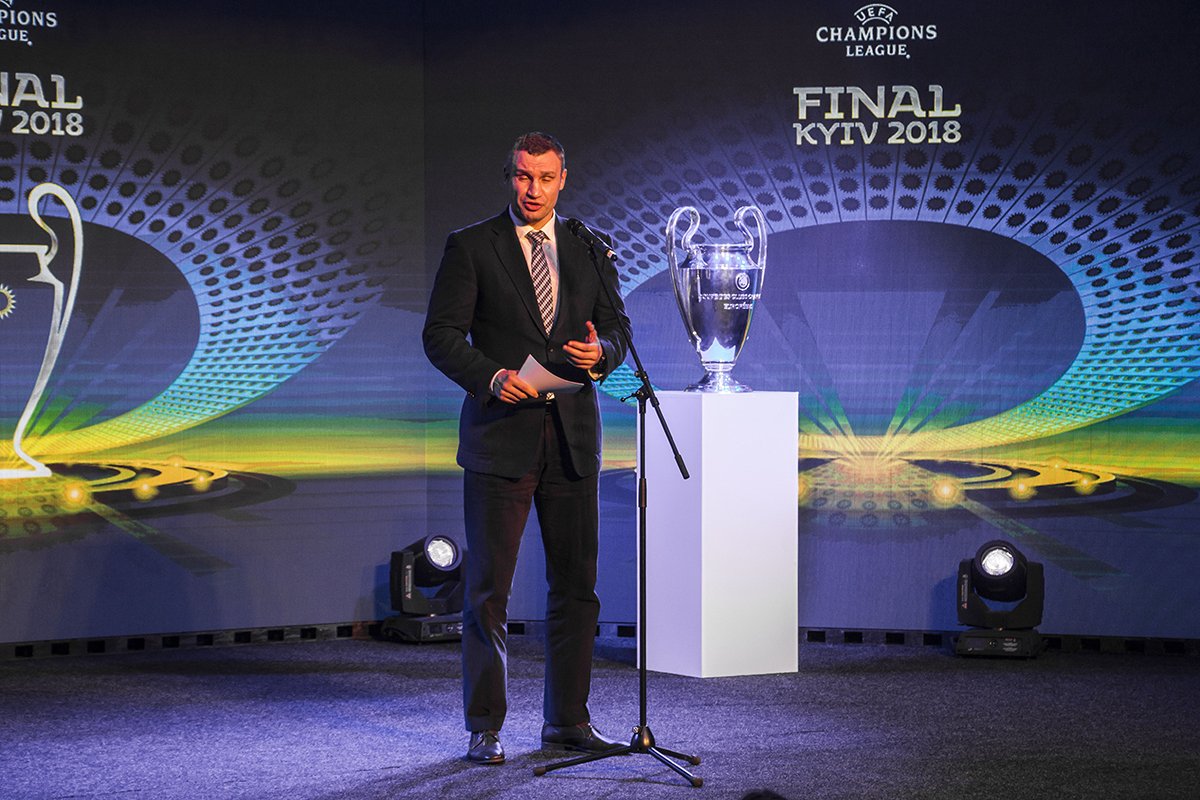 Также не обошлось без мэра Киева Виталия Кличко