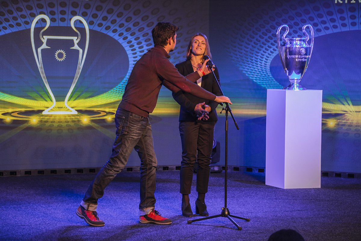 Амбассадор женской Лиги чемпионов Ия Андрущак