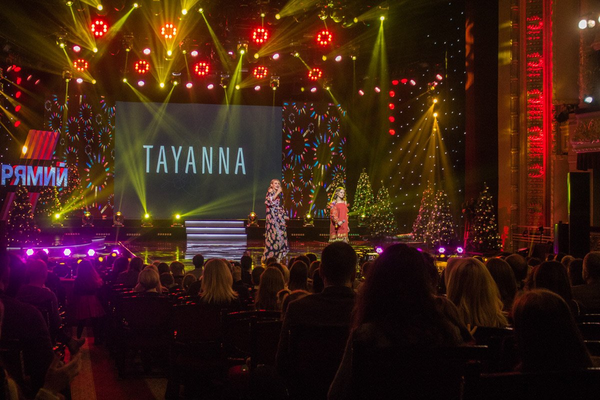 Певица Tayanna спела зрителям свои самые популярные песни