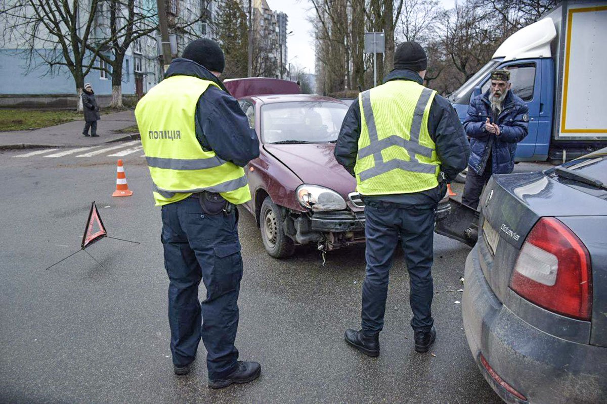 Авария, к счастью, не привела к проблемам для других водителей