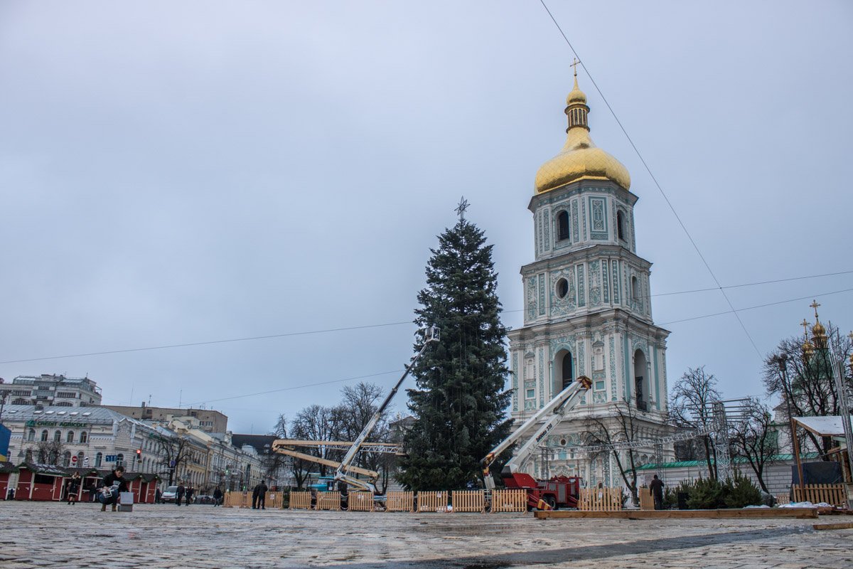 Так выглядит главная елка Киева в этом году