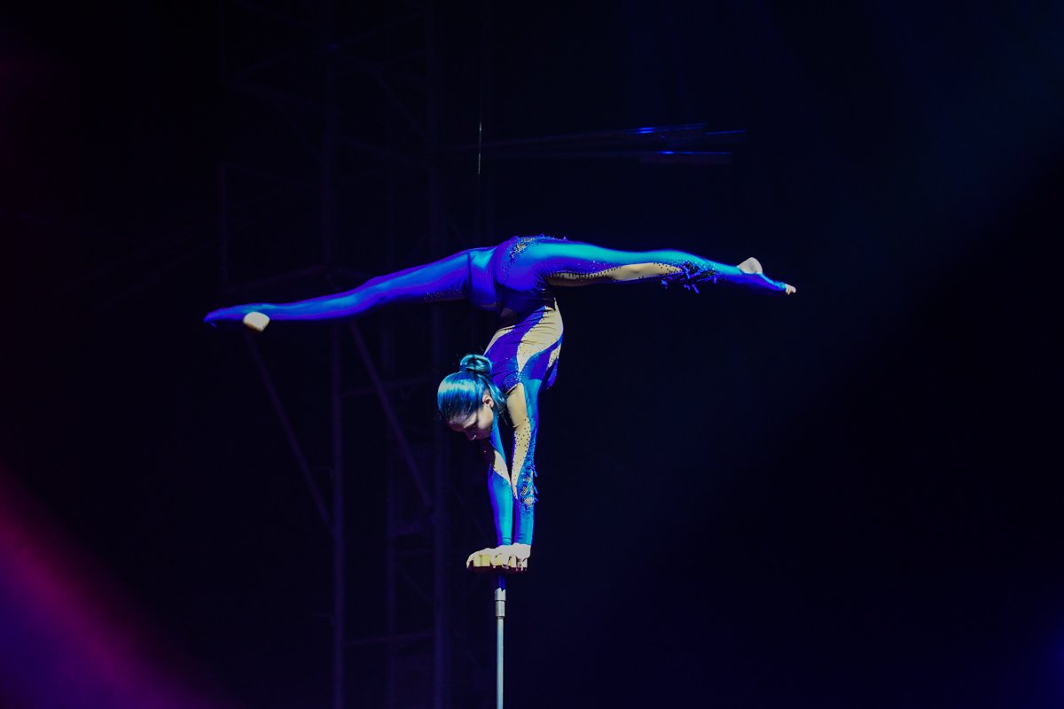 На арене выступили рекордсмены и артисты из США, Колумбии, Чили, Португалии и Украины.