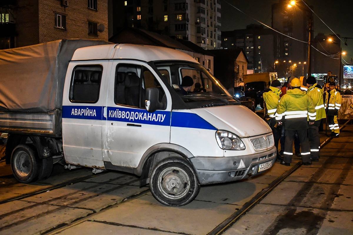 Отвод стоков переключили на Позняковский коллектор