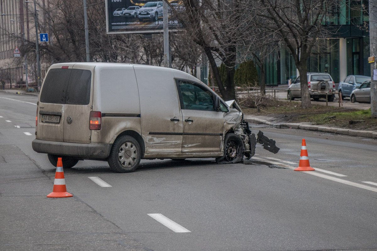 В результате ДТП водители не пострадали