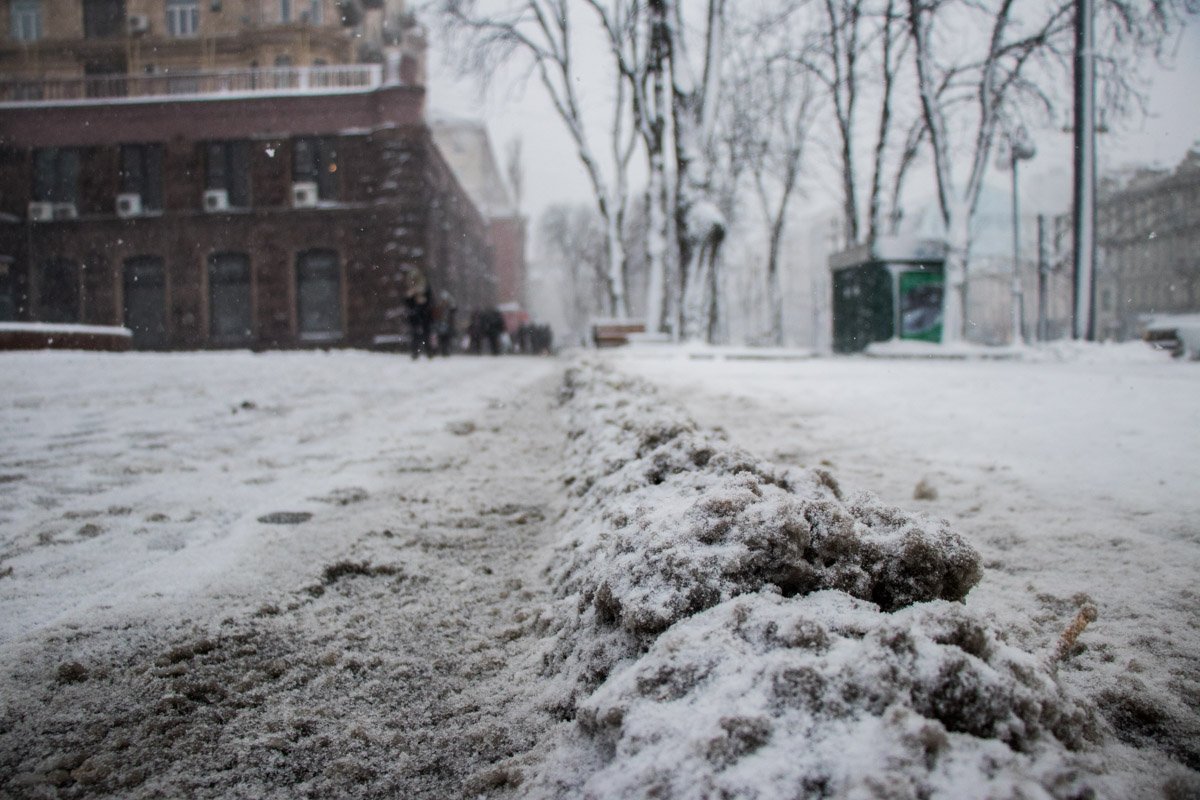 Снег, почему ты грязная слякоть? Снег, почему ты грязная слякоть?