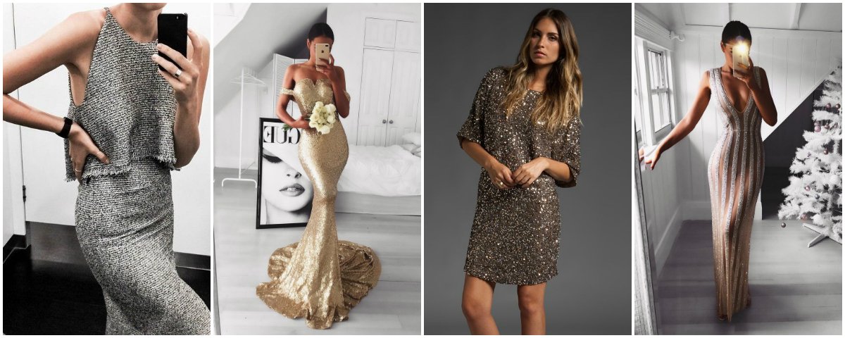В чем встречать Новый год 2018: какие платья и костюмы надеть в новогоднюю ночь 1