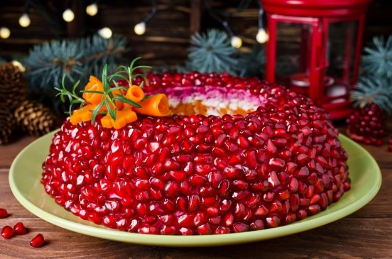 Салаты на Новый год 2018: простые рецепты вкусных салатов с фото 5