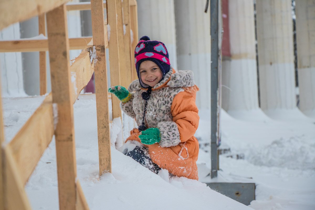 Позируем на камеру 