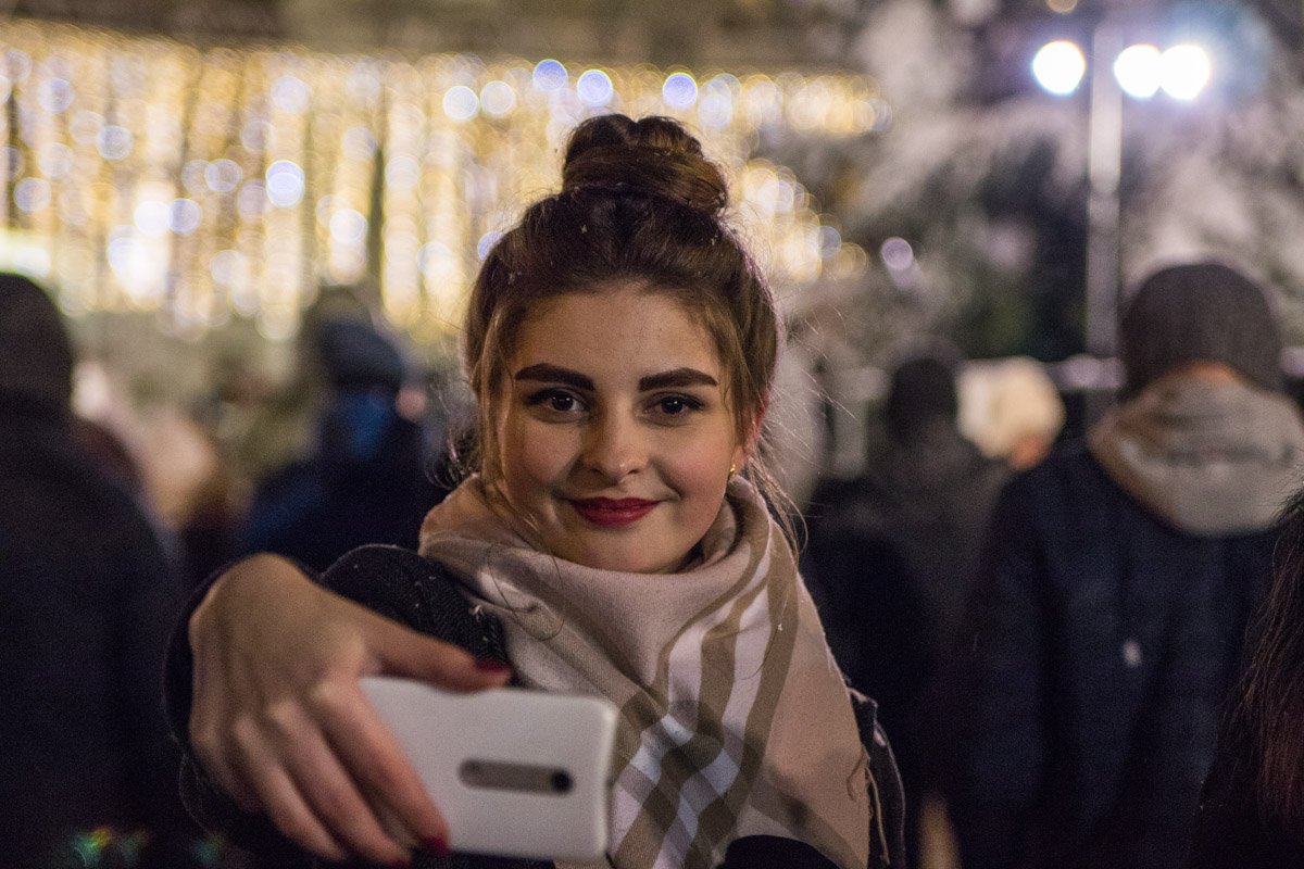 Не будет селфи, никто не поверит, что видела елку