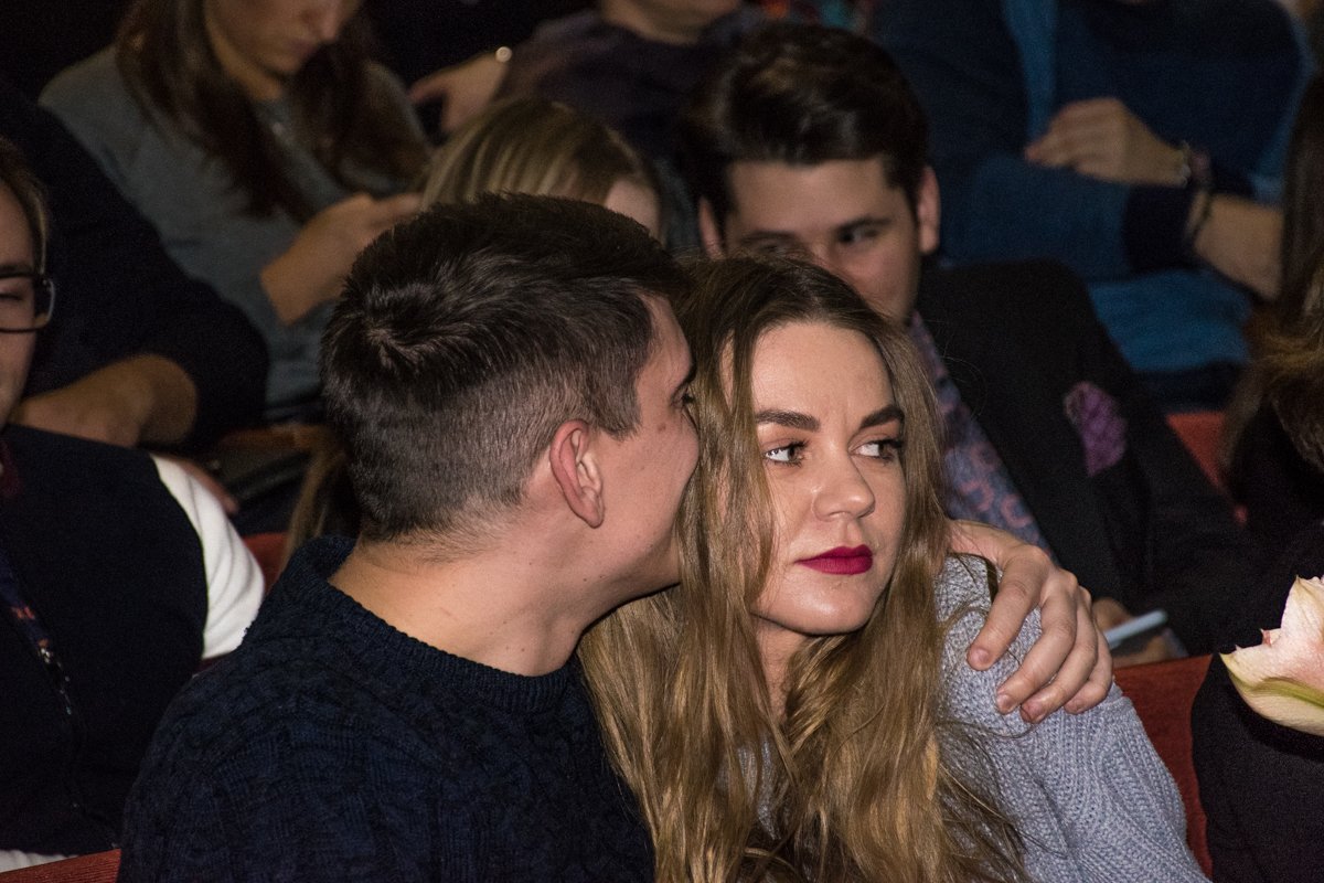 На квартирник пришли с любимыми