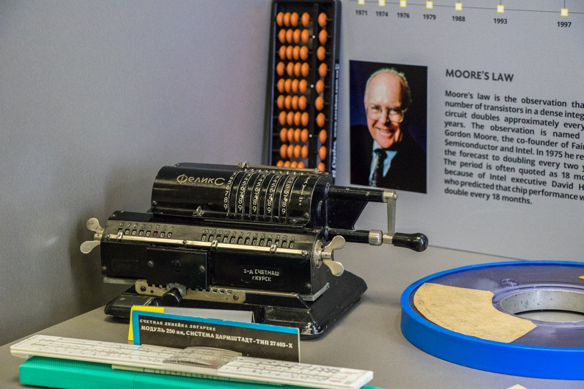 Первый в мире калькулятор 