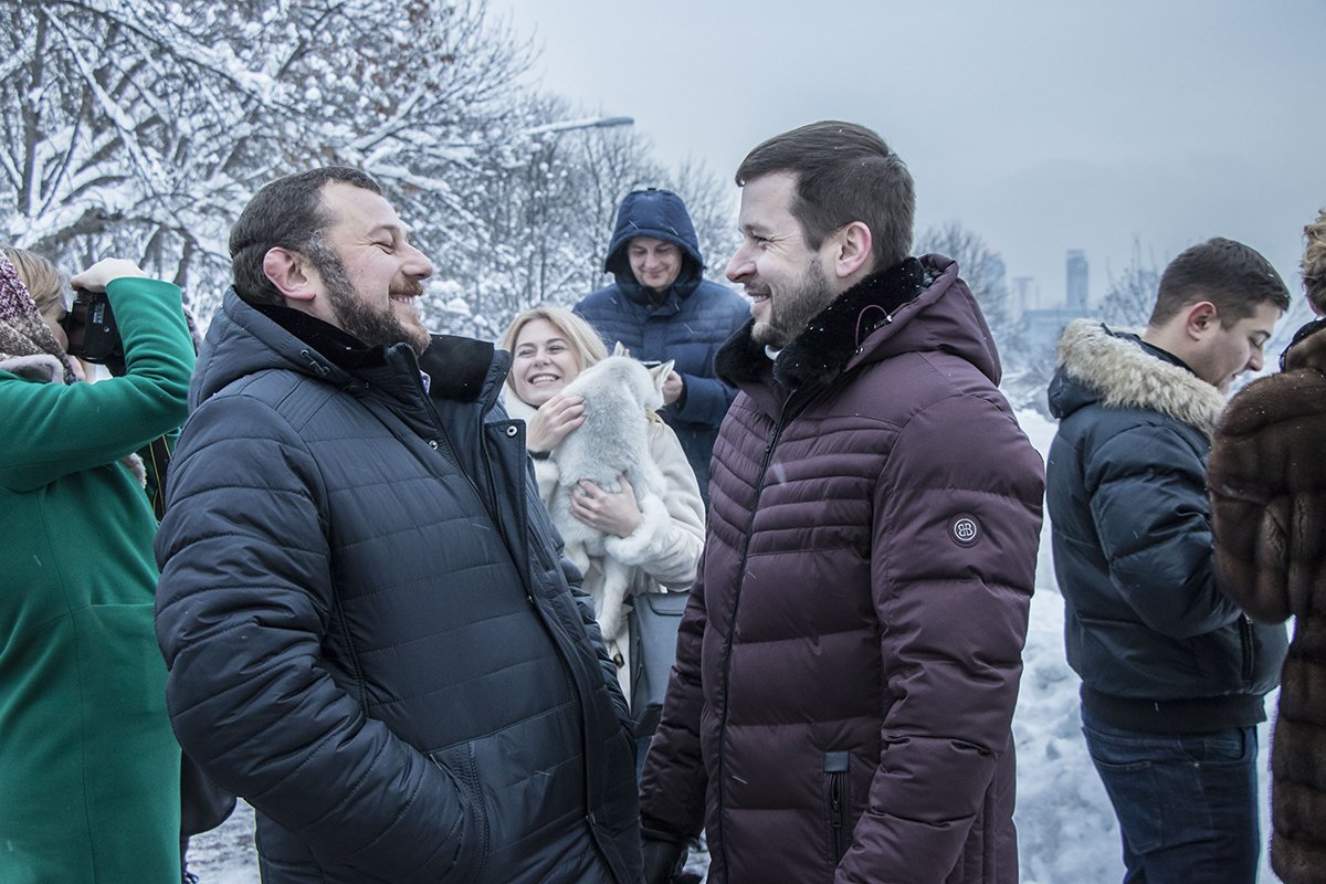 Также на мероприятии присутствовал директор департамента благоустройства КГГА Андрей Фищук