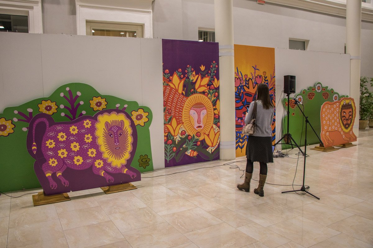 Фантастические животные из работ Марии Примаченко Фантастические животные из работ Марии Примаченко